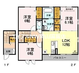 岡山電気軌道東山本線 中納言駅 徒歩16分 2階/-