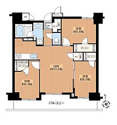 間取図画像 3LDK
