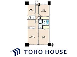 ダイアパレス浦安2 3LDKの間取図画像