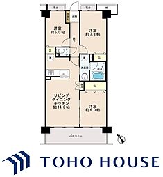 間取図画像 3LDK