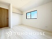 心と体をゆったりと安らげる主寝室。寝室のゆとりが大きい分だけ、暮らしの安らぎは深まります。