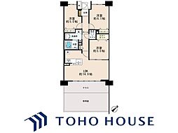 ライオンズマンション千葉グランドタワー 3LDKの間取図画像