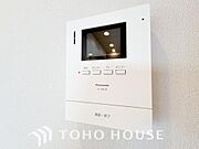 見える安心をカタチにしました。誰が来てもわかる様にモニター付きインターホンを設置。