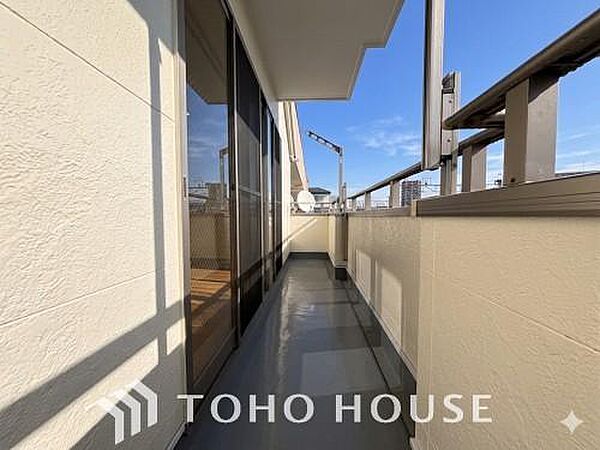 バルコニーを拡大表示