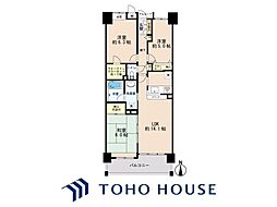 クレストフォルム市川南グランステージ 3LDKの間取図画像