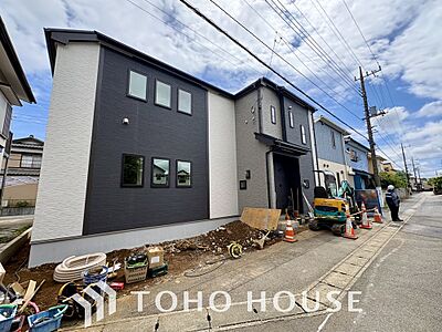 外観：ここから始まる日常はご家族の大切な時間。だからこそ、ただ住むだけでなく、少しでも豊かで快適に、気持ち良く暮らしてほしい。そんな願いを込めて、皆様の住まい購入をどこよりも丁寧に全力でサポートいたします。