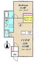 グランシャンT・S  ｜ 東京都小金井市東町２丁目（賃貸アパート1LDK・1階・49.27㎡） その2