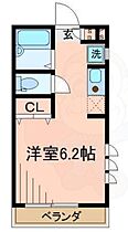 東京都三鷹市深大寺２丁目（賃貸アパート1K・1階・21.34㎡） その2