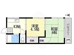 むさしの荘 1階/103