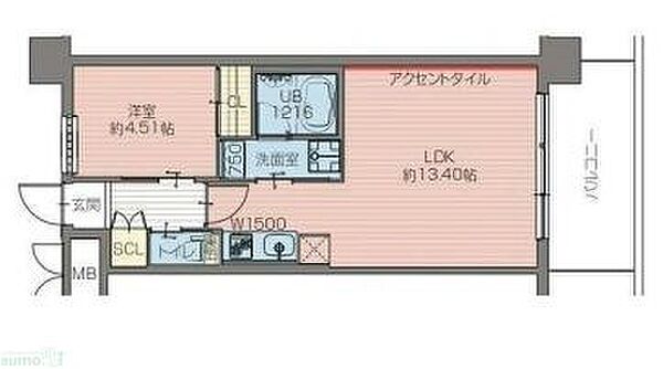 プレジオ今福鶴見 203｜大阪府大阪市鶴見区鶴見４丁目(賃貸マンション1LDK・2階・40.32㎡)の写真 その2