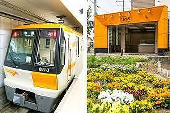 画像11:今里駅(Osaka　Metro 今里筋線) 徒歩7分。 500m