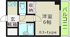 大阪府大阪市城東区蒲生１丁目（賃貸マンション1K・5階・22.41㎡） その2