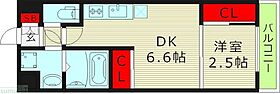 大阪府大阪市西区川口３丁目（賃貸マンション1DK・12階・24.35㎡） その2