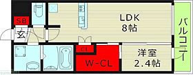 大阪府大阪市西区川口３丁目（賃貸マンション1LDK・12階・27.30㎡） その2