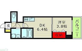 大阪府大阪市城東区永田１丁目（賃貸マンション1DK・8階・26.88㎡） その2