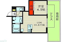 大阪府大阪市東成区東今里２丁目（賃貸アパート1LDK・1階・39.04㎡） その2