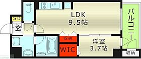 大阪府大阪市東成区深江北１丁目（賃貸マンション1LDK・5階・33.80㎡） その2