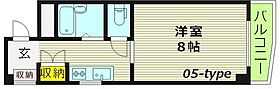 大阪府大阪市城東区成育４丁目（賃貸マンション1K・4階・26.00㎡） その2