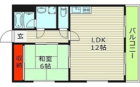 大阪府大阪市旭区新森６丁目（賃貸マンション1LDK・4階・42.33㎡） その2