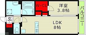 大阪府大阪市東成区中道１丁目（賃貸マンション1LDK・2階・37.57㎡） その2