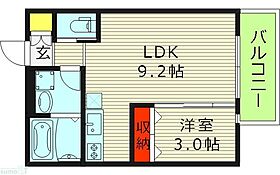 大阪府大阪市鶴見区今津北４丁目（賃貸アパート1LDK・3階・30.03㎡） その2