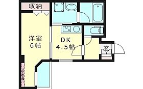 大阪府大阪市城東区野江１丁目（賃貸マンション1DK・3階・25.29㎡） その2