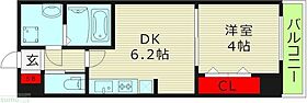 大阪府大阪市北区本庄西２丁目（賃貸マンション1DK・6階・26.93㎡） その2