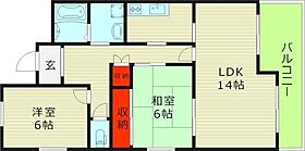 大阪府大阪市都島区片町１丁目（賃貸マンション2LDK・6階・63.60㎡） その2