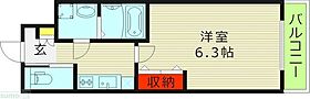 大阪府大阪市旭区赤川２丁目（賃貸アパート1K・7階・22.63㎡） その2