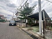 カーポート付き駐車場