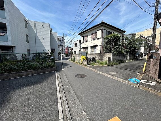 前面道路含む現...