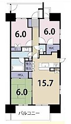 間取図画像 3LDK