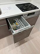 食洗機付きで片付け楽々