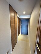収納スペース豊富なシューズボックス