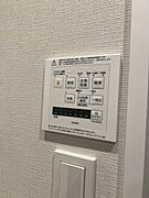 浴室乾燥機付きでお洗濯も安心
