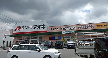 クスリのアオキ 新越谷店(493m)