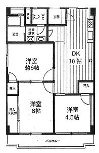 間取り：間取