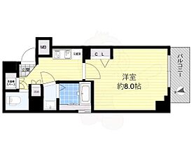 エストゥルース東向島  ｜ 東京都墨田区東向島６丁目（賃貸マンション1K・2階・26.72㎡） その2