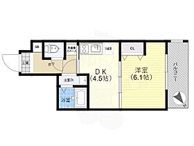 東京都墨田区東墨田２丁目（賃貸マンション1DK・4階・25.39㎡） その2