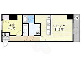 GENOVIA本所吾妻橋ｓｋｙｇａｒｄｅｎ  ｜ 東京都墨田区石原３丁目（賃貸マンション1LDK・2階・40.58㎡） その2