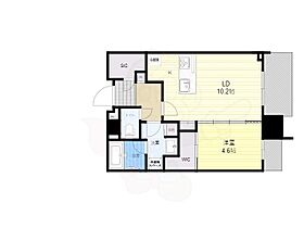 シーズンフラッツ押上  ｜ 東京都墨田区押上１丁目（賃貸マンション1LDK・9階・40.81㎡） その2