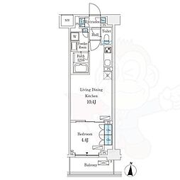 フロンティアレジデンス錦糸公園 4階/-