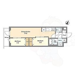 ドゥーエ曳舟2 2階