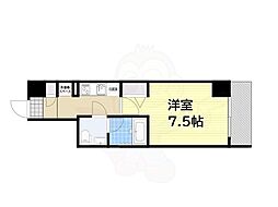 ガリシア錦糸町4 1Kの間取図画像