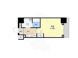 ジェノヴィア東向島2スカイガーデン 1Kの間取図画像