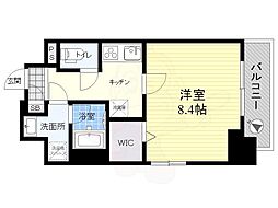 サニープレイス 1Kの間取図画像