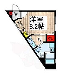 SMJ5106 1Kの間取図画像