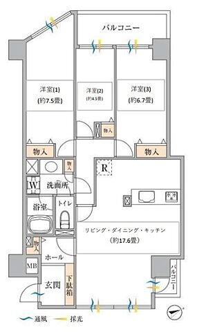 間取り アルトT 5階/-
