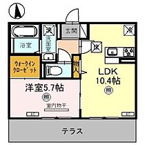 パークサイドグリーン 102 ｜ 群馬県高崎市緑町3丁目（賃貸アパート1LDK・1階・40.05㎡） その2