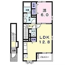 ラ・ルーチェ　棟高　I 203 ｜ 群馬県高崎市棟高町（賃貸アパート1LDK・2階・49.13㎡） その2